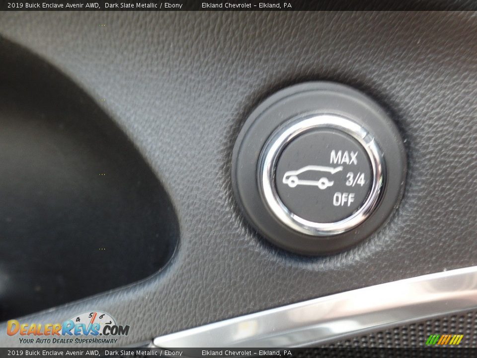2019 Buick Enclave Avenir AWD Dark Slate Metallic / Ebony Photo #28