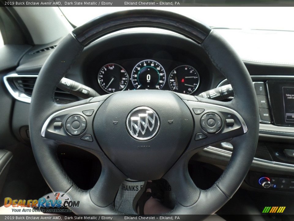 2019 Buick Enclave Avenir AWD Dark Slate Metallic / Ebony Photo #34