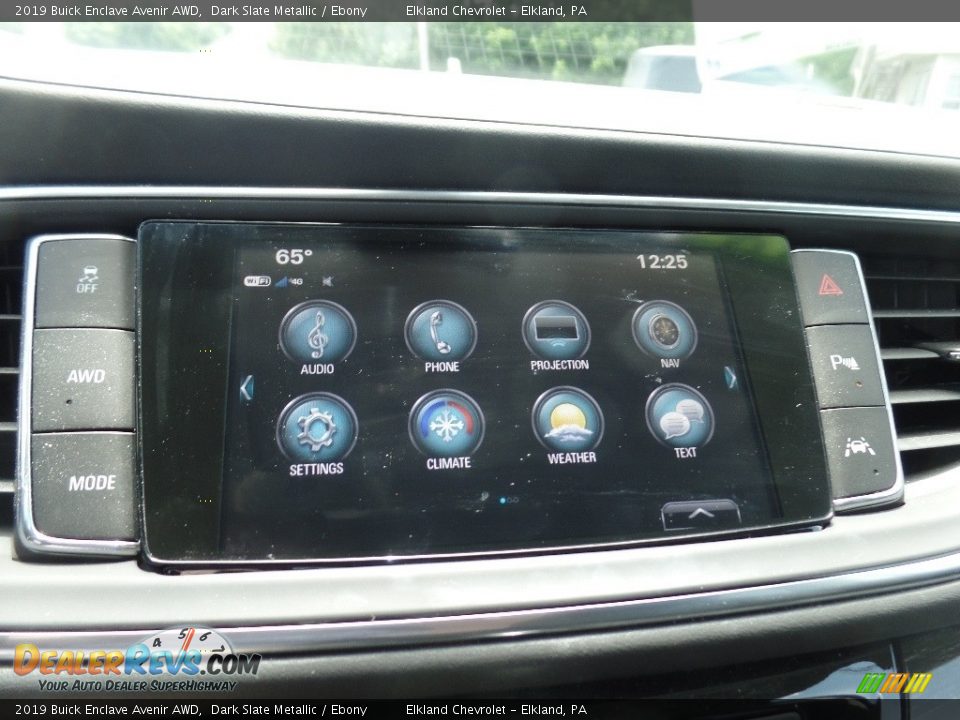 2019 Buick Enclave Avenir AWD Dark Slate Metallic / Ebony Photo #35