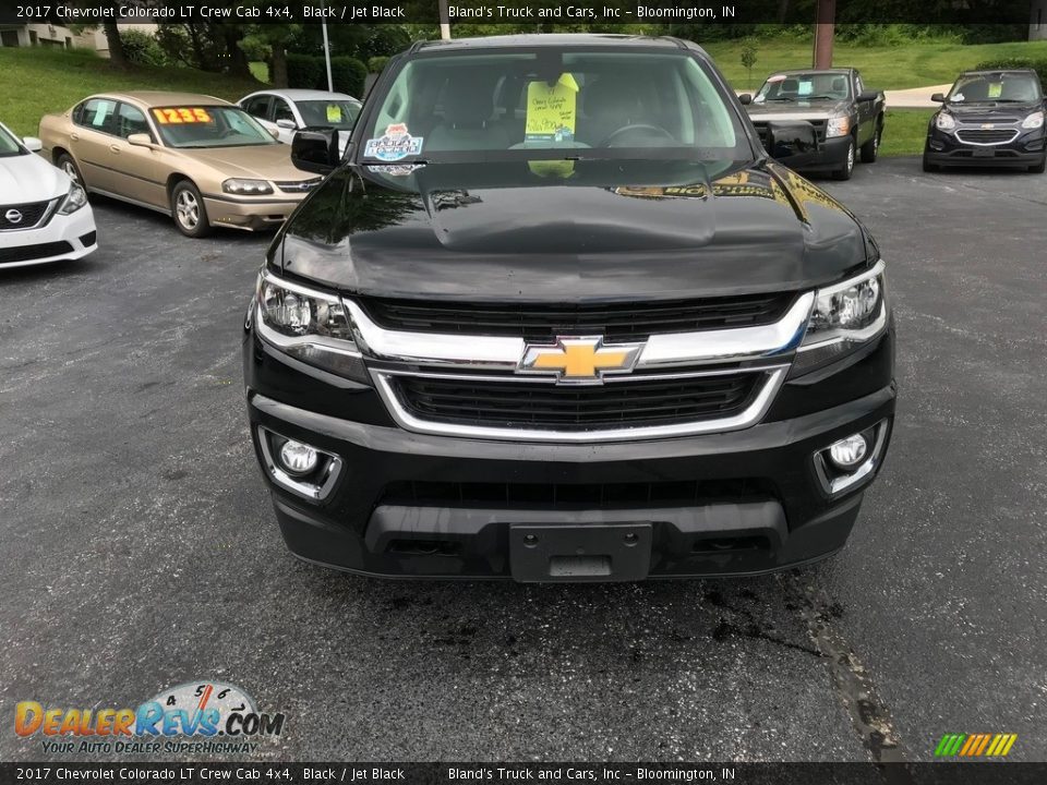 2017 Chevrolet Colorado LT Crew Cab 4x4 Black / Jet Black Photo #3