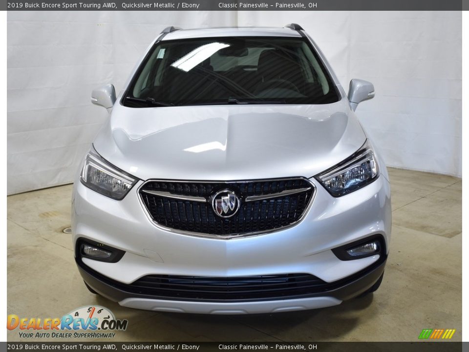 2019 Buick Encore Sport Touring AWD Quicksilver Metallic / Ebony Photo #4