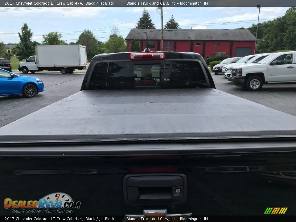 2017 Chevrolet Colorado LT Crew Cab 4x4 Black / Jet Black Photo #8