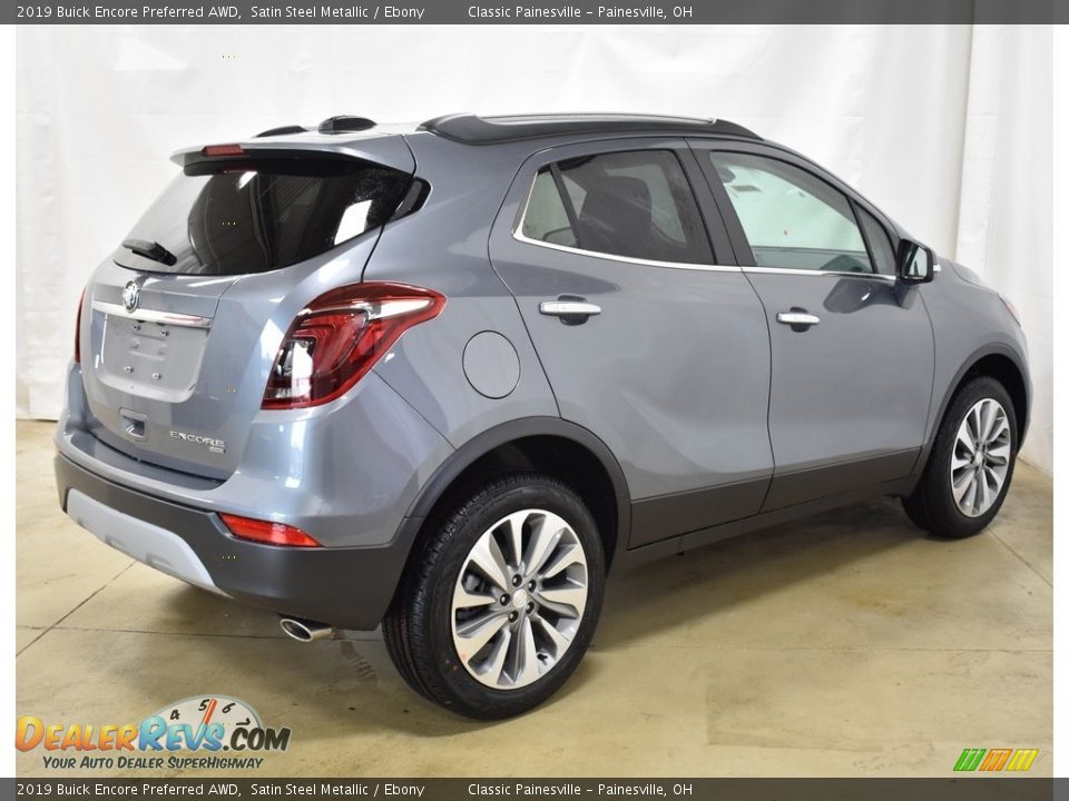 2019 Buick Encore Preferred AWD Satin Steel Metallic / Ebony Photo #2