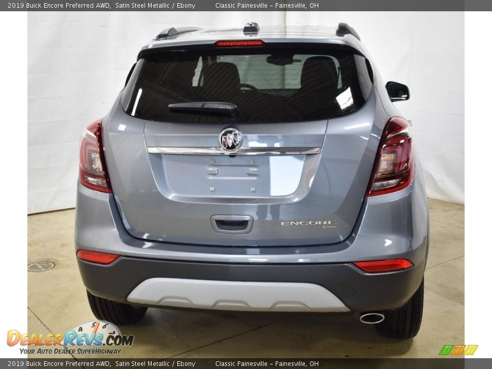 2019 Buick Encore Preferred AWD Satin Steel Metallic / Ebony Photo #3