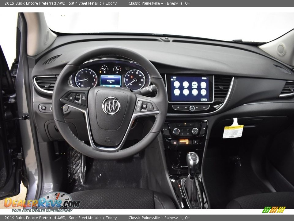 2019 Buick Encore Preferred AWD Satin Steel Metallic / Ebony Photo #9