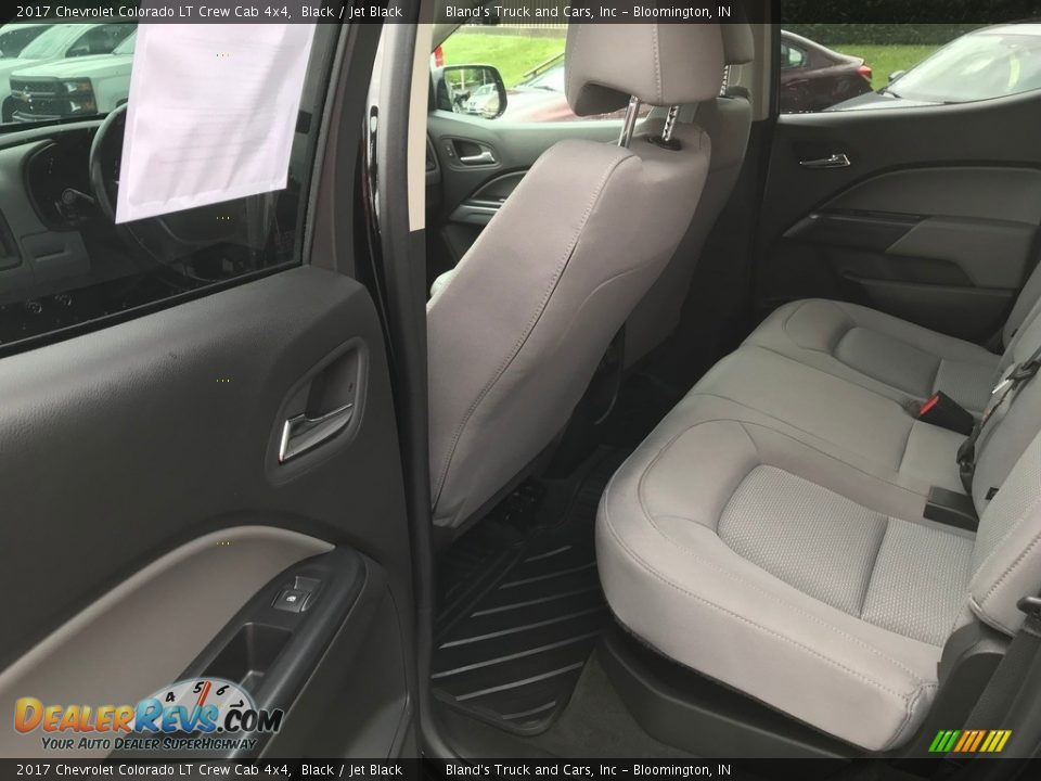 2017 Chevrolet Colorado LT Crew Cab 4x4 Black / Jet Black Photo #15
