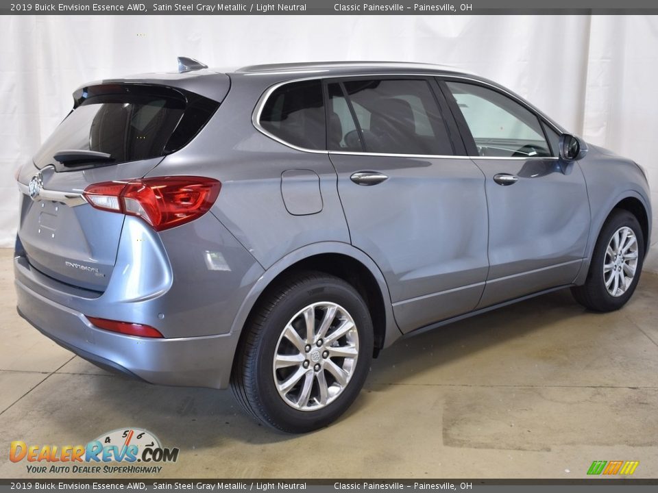 2019 Buick Envision Essence AWD Satin Steel Gray Metallic / Light Neutral Photo #2