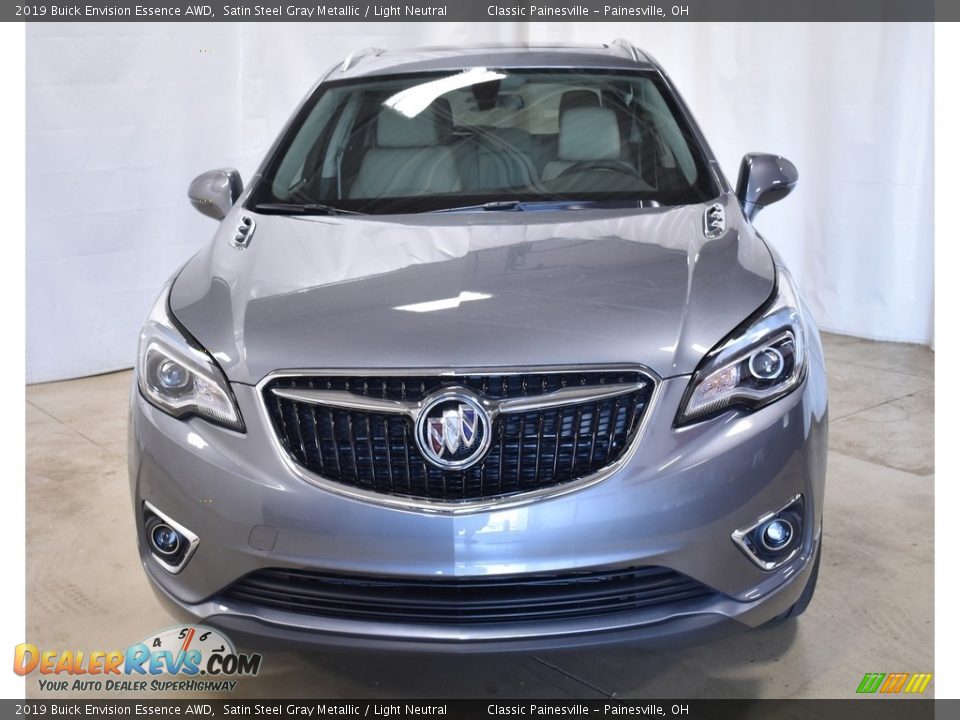 2019 Buick Envision Essence AWD Satin Steel Gray Metallic / Light Neutral Photo #4