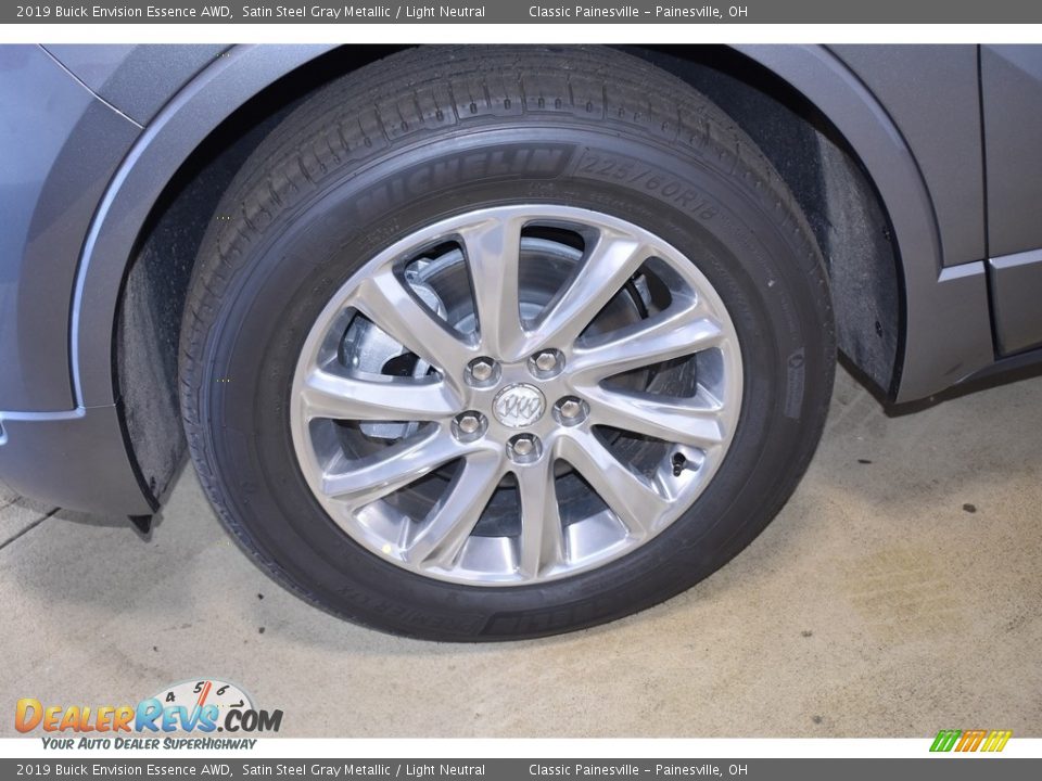 2019 Buick Envision Essence AWD Satin Steel Gray Metallic / Light Neutral Photo #5