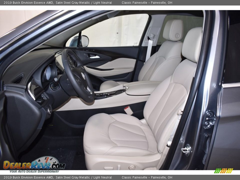 2019 Buick Envision Essence AWD Satin Steel Gray Metallic / Light Neutral Photo #6