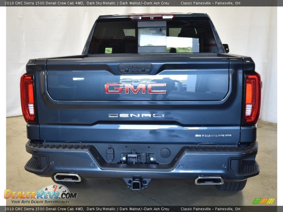 2019 GMC Sierra 1500 Denali Crew Cab 4WD Dark Sky Metallic / Dark Walnut/­Dark Ash Grey Photo #3