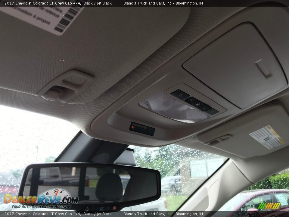 2017 Chevrolet Colorado LT Crew Cab 4x4 Black / Jet Black Photo #26