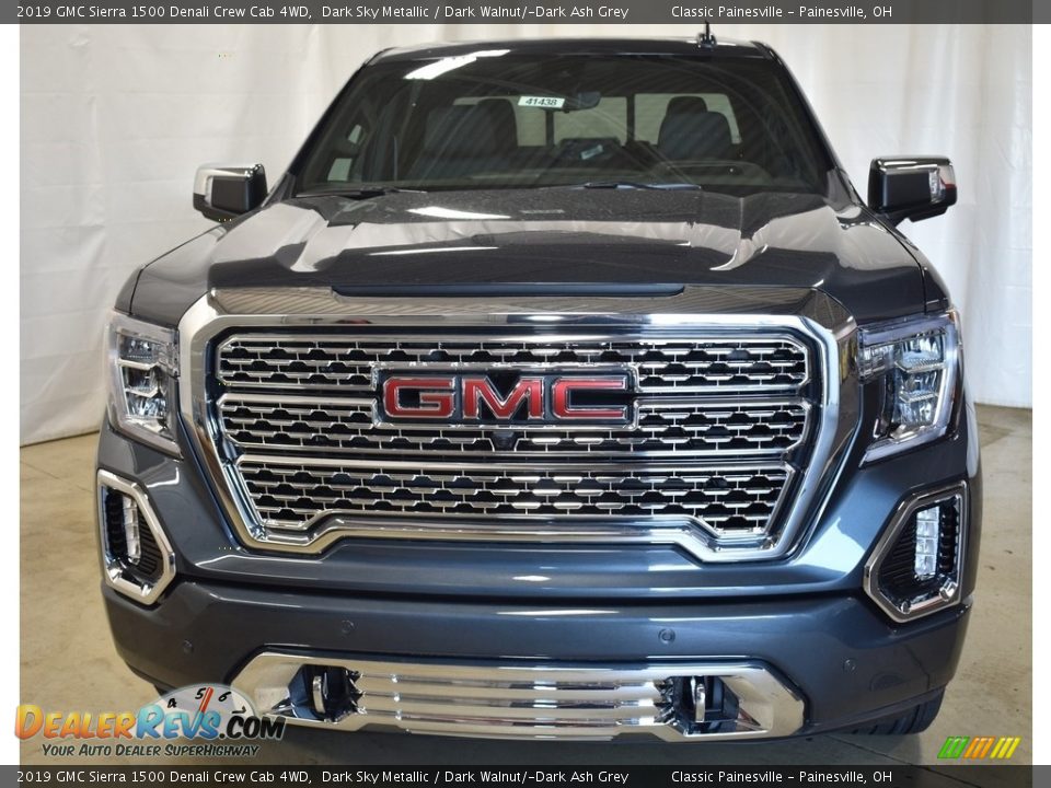 2019 GMC Sierra 1500 Denali Crew Cab 4WD Dark Sky Metallic / Dark Walnut/­Dark Ash Grey Photo #4