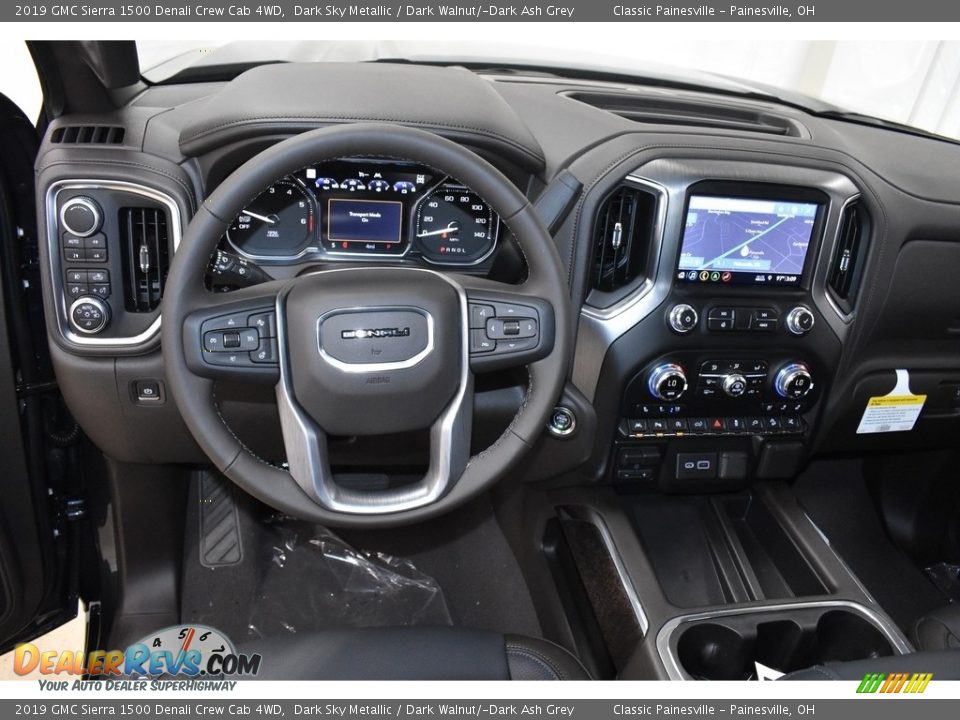 2019 GMC Sierra 1500 Denali Crew Cab 4WD Dark Sky Metallic / Dark Walnut/­Dark Ash Grey Photo #9