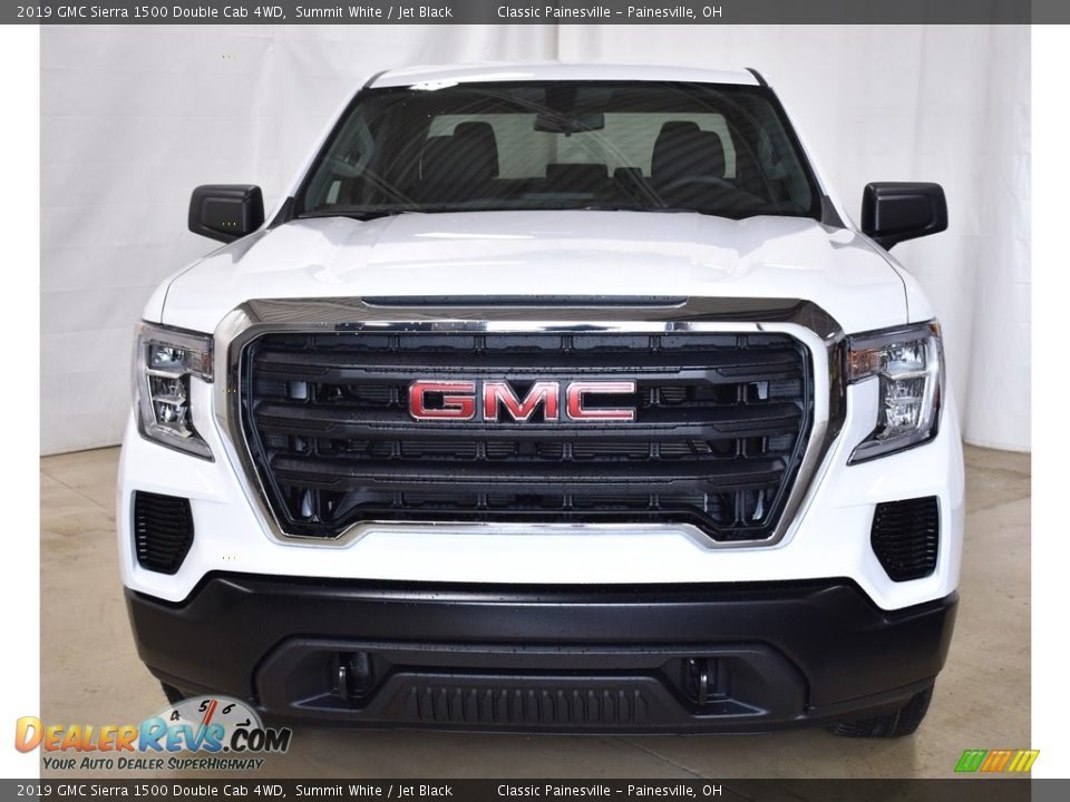 2019 GMC Sierra 1500 Double Cab 4WD Summit White / Jet Black Photo #4