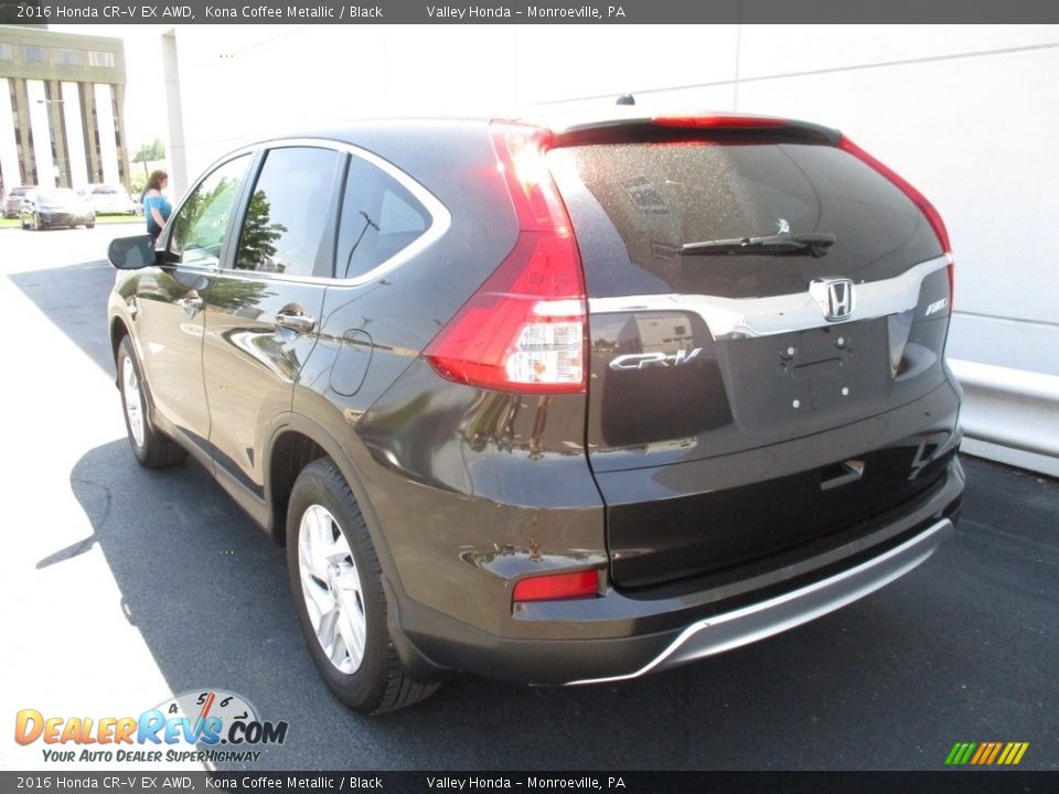2016 Honda CR-V EX AWD Kona Coffee Metallic / Black Photo #3