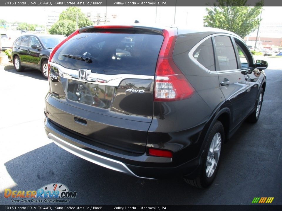 2016 Honda CR-V EX AWD Kona Coffee Metallic / Black Photo #5