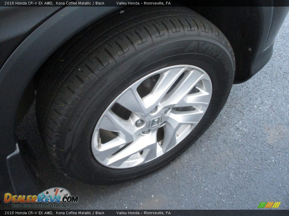 2016 Honda CR-V EX AWD Kona Coffee Metallic / Black Photo #6