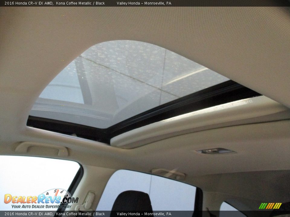 2016 Honda CR-V EX AWD Kona Coffee Metallic / Black Photo #11