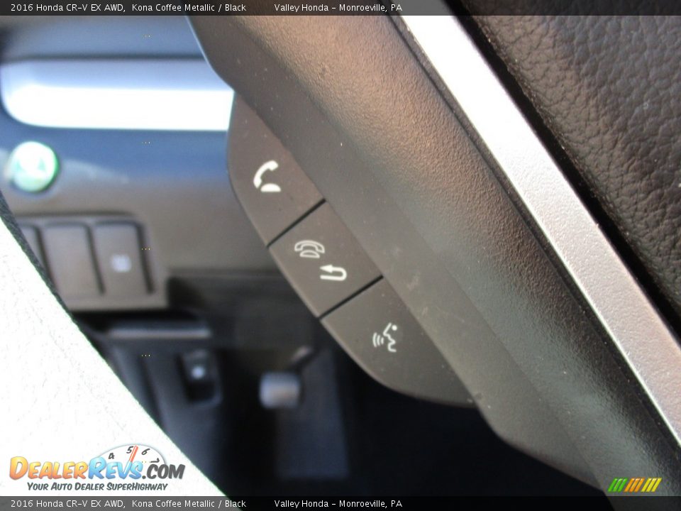 2016 Honda CR-V EX AWD Kona Coffee Metallic / Black Photo #18