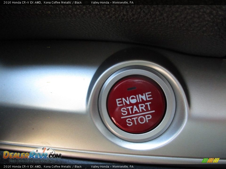 2016 Honda CR-V EX AWD Kona Coffee Metallic / Black Photo #19