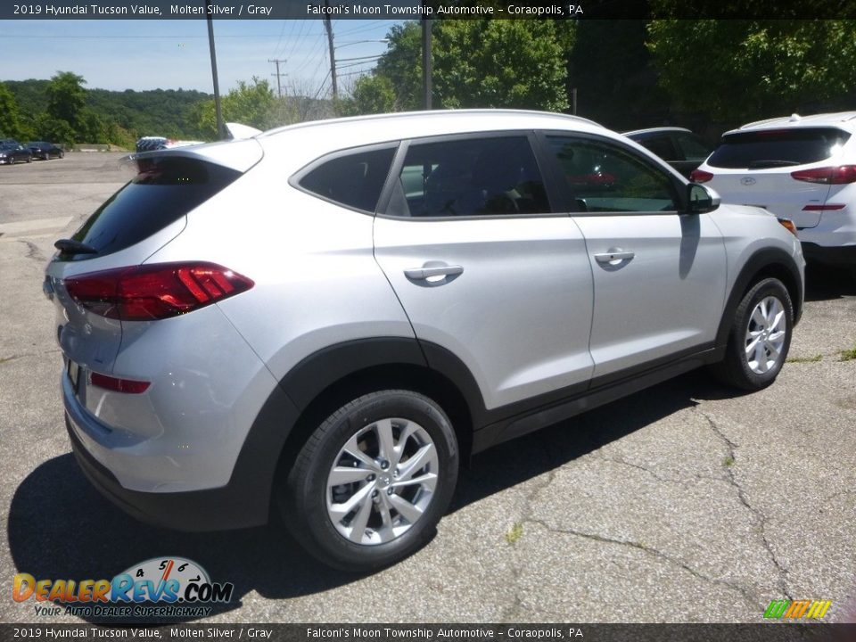 2019 Hyundai Tucson Value Molten Silver / Gray Photo #2