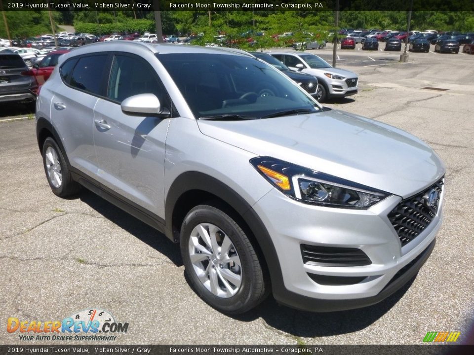 2019 Hyundai Tucson Value Molten Silver / Gray Photo #3