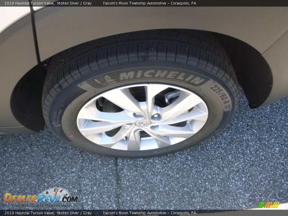2019 Hyundai Tucson Value Molten Silver / Gray Photo #7