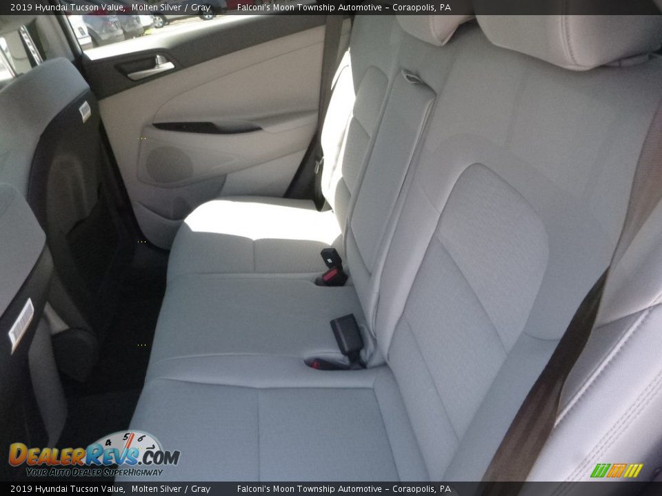2019 Hyundai Tucson Value Molten Silver / Gray Photo #8
