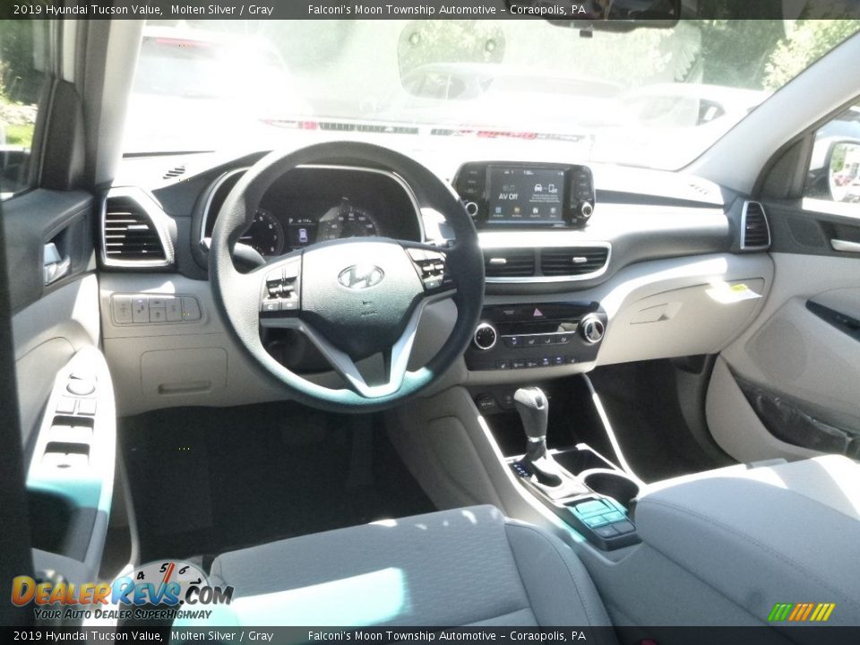 2019 Hyundai Tucson Value Molten Silver / Gray Photo #9