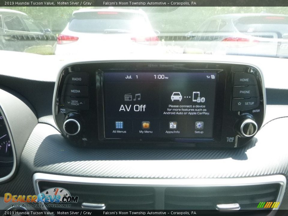 2019 Hyundai Tucson Value Molten Silver / Gray Photo #13