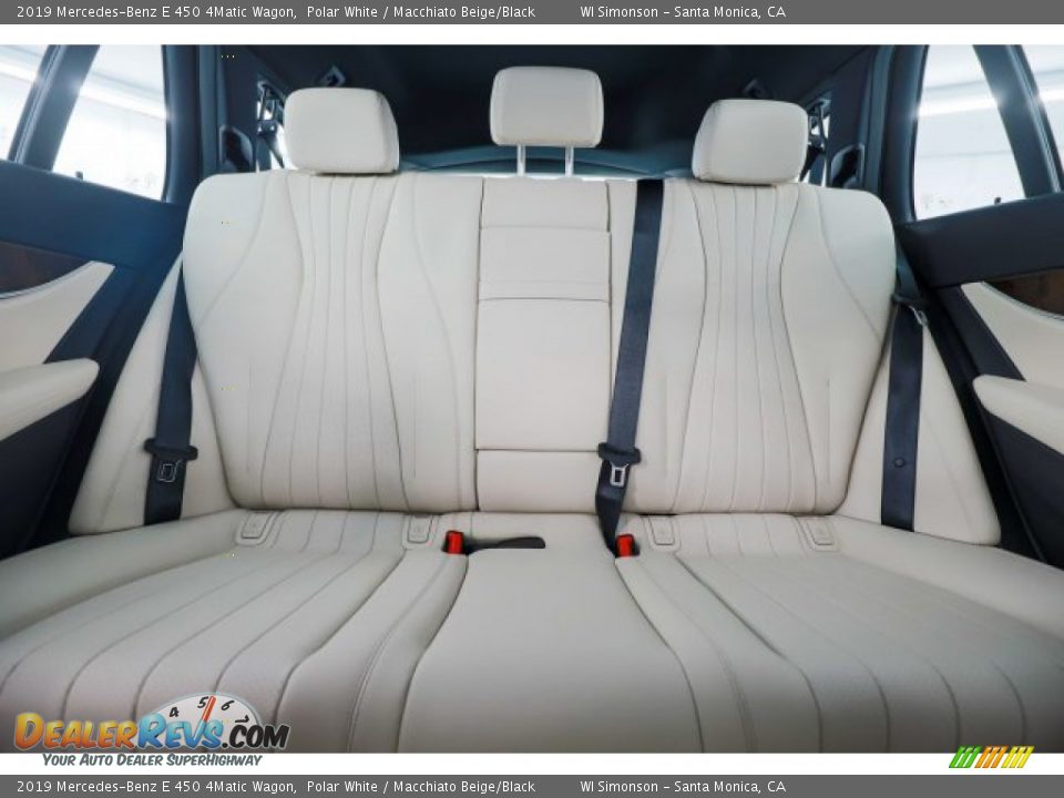 2019 Mercedes-Benz E 450 4Matic Wagon Polar White / Macchiato Beige/Black Photo #16