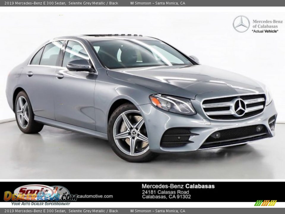 2019 Mercedes-Benz E 300 Sedan Selenite Grey Metallic / Black Photo #1