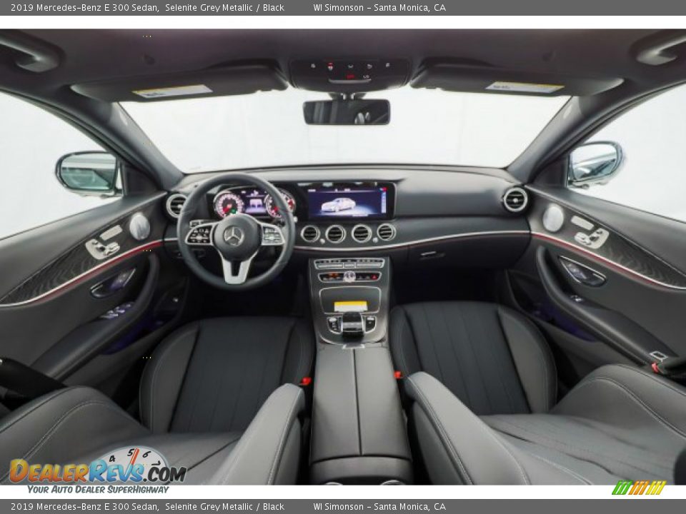 2019 Mercedes-Benz E 300 Sedan Selenite Grey Metallic / Black Photo #10