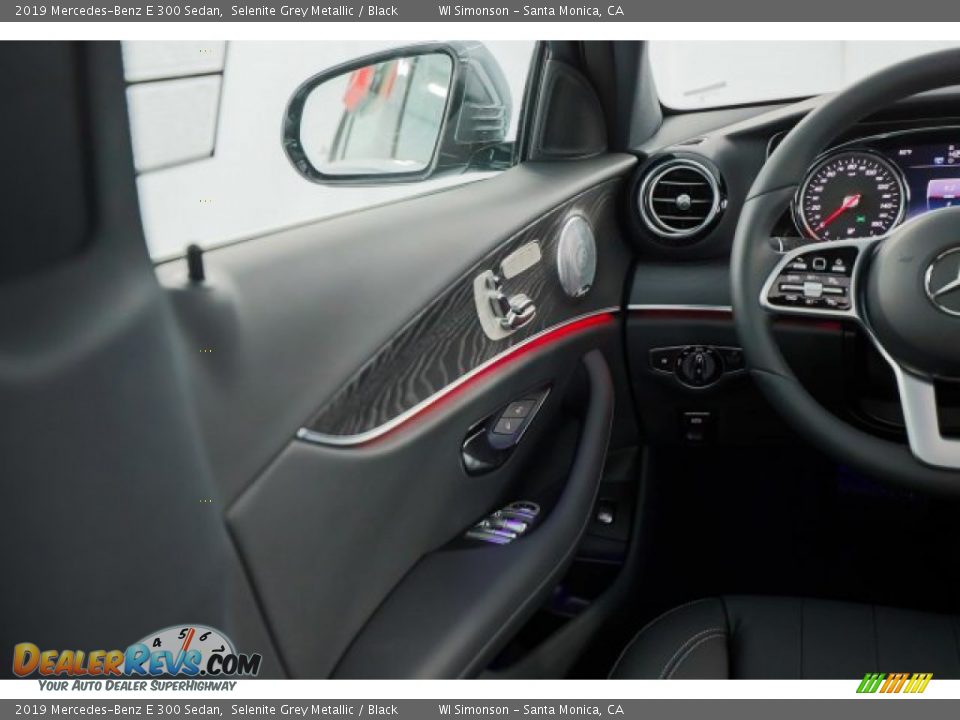 2019 Mercedes-Benz E 300 Sedan Selenite Grey Metallic / Black Photo #12