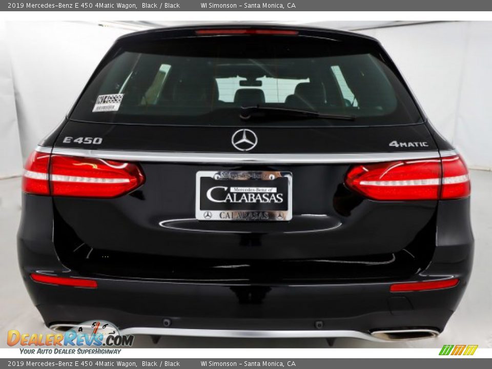 2019 Mercedes-Benz E 450 4Matic Wagon Black / Black Photo #4