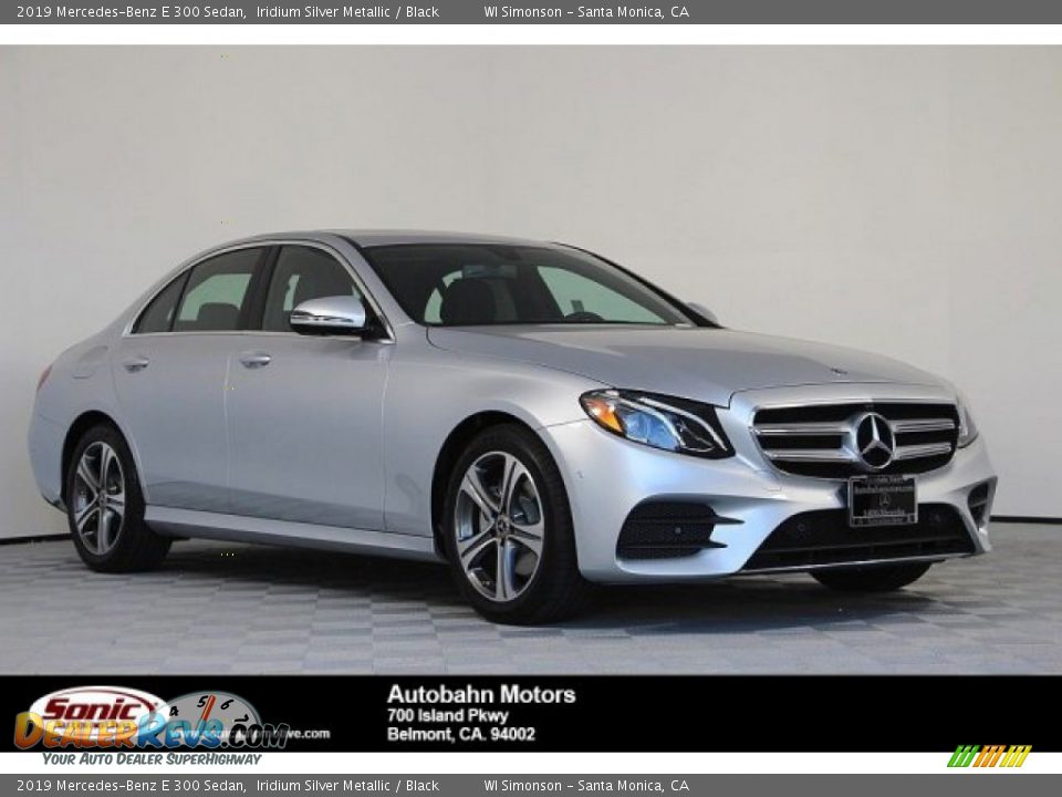 2019 Mercedes-Benz E 300 Sedan Iridium Silver Metallic / Black Photo #1