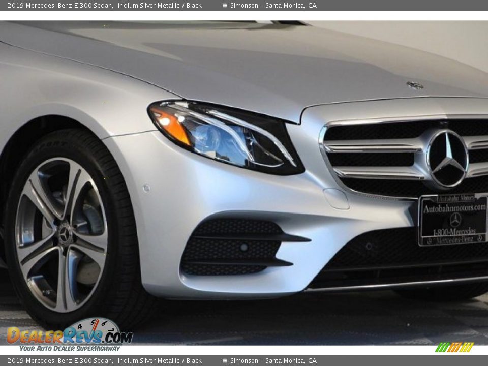 2019 Mercedes-Benz E 300 Sedan Iridium Silver Metallic / Black Photo #2