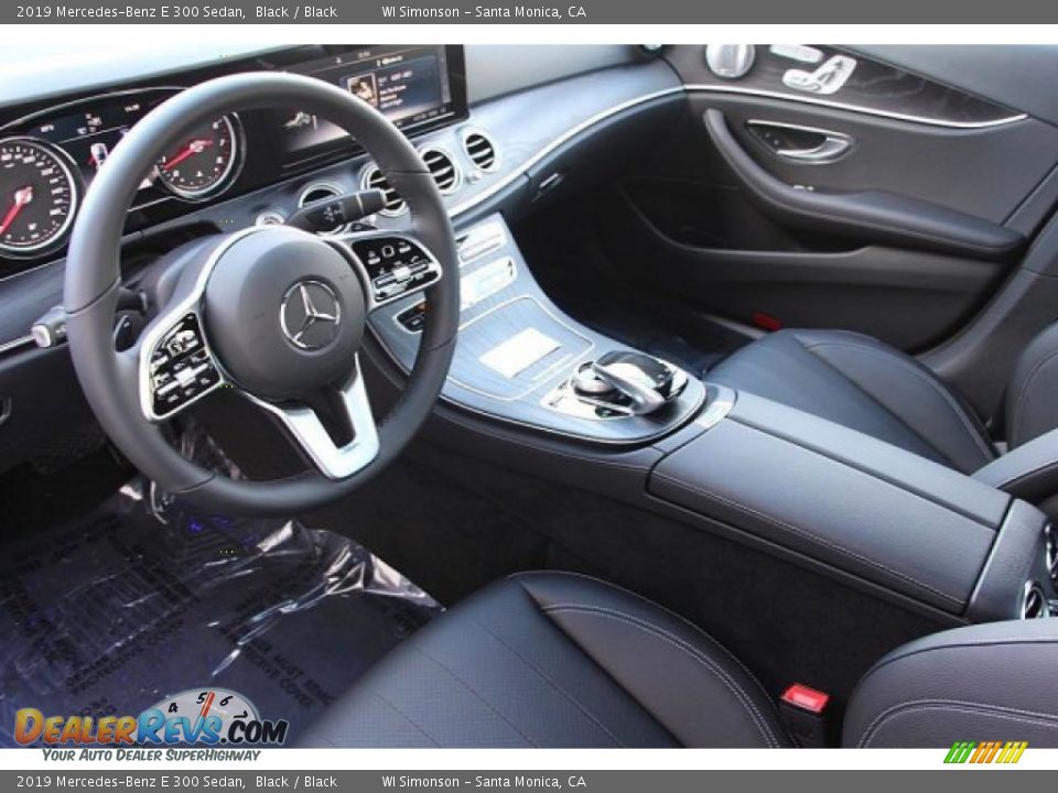 2019 Mercedes-Benz E 300 Sedan Black / Black Photo #7
