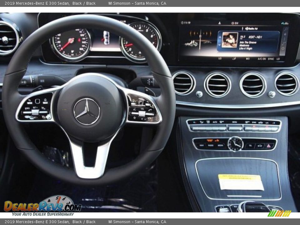 2019 Mercedes-Benz E 300 Sedan Black / Black Photo #11
