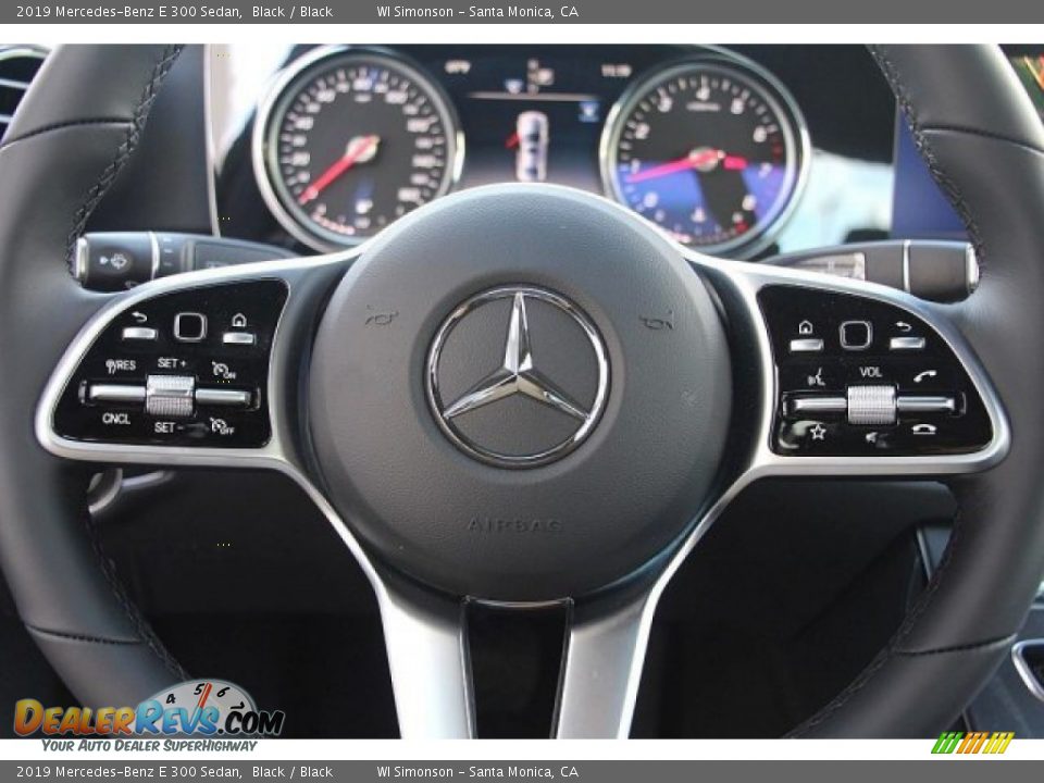 2019 Mercedes-Benz E 300 Sedan Black / Black Photo #15