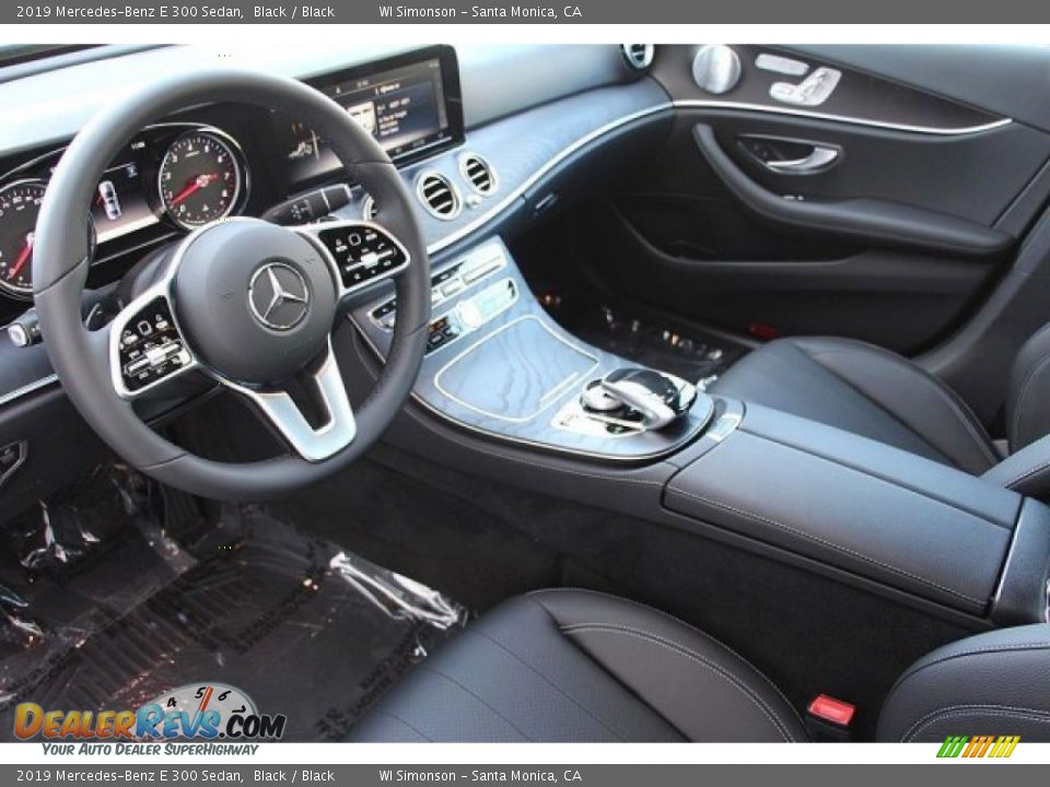 2019 Mercedes-Benz E 300 Sedan Black / Black Photo #7