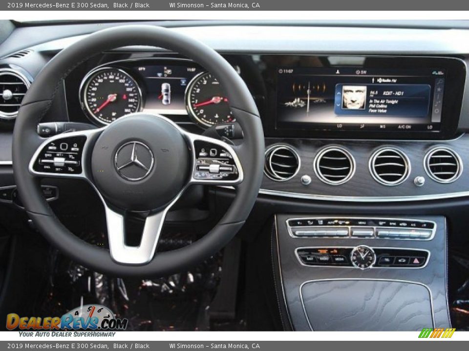 2019 Mercedes-Benz E 300 Sedan Black / Black Photo #11
