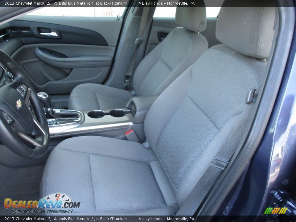 2013 Chevrolet Malibu LS Atlantis Blue Metallic / Jet Black/Titanium Photo #11