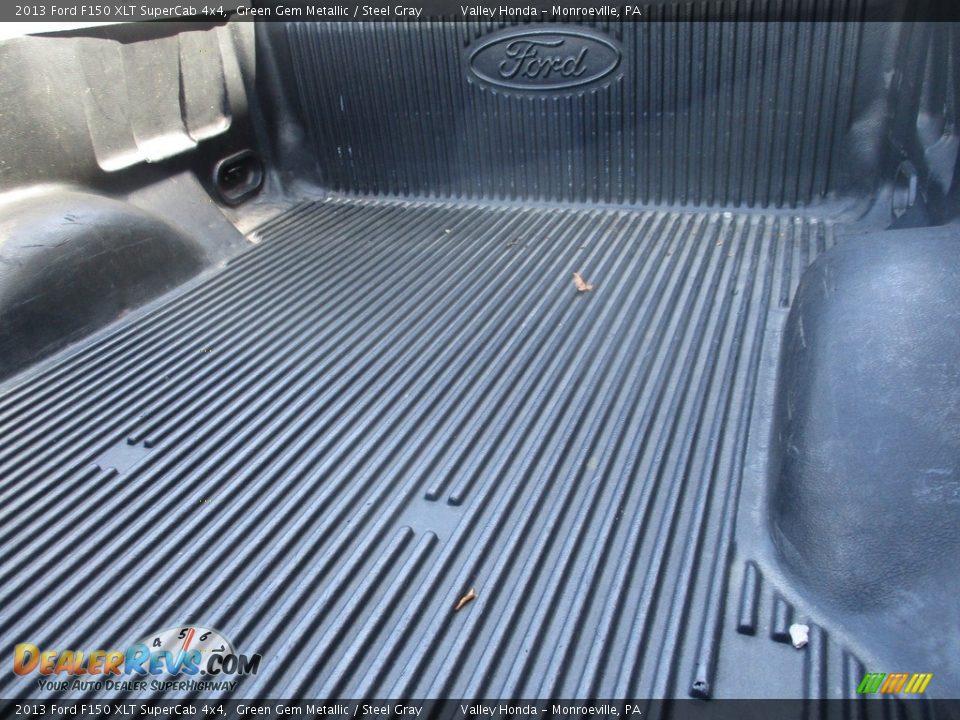 2013 Ford F150 XLT SuperCab 4x4 Green Gem Metallic / Steel Gray Photo #6