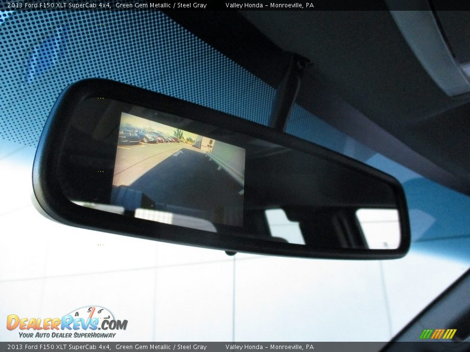 2013 Ford F150 XLT SuperCab 4x4 Green Gem Metallic / Steel Gray Photo #16