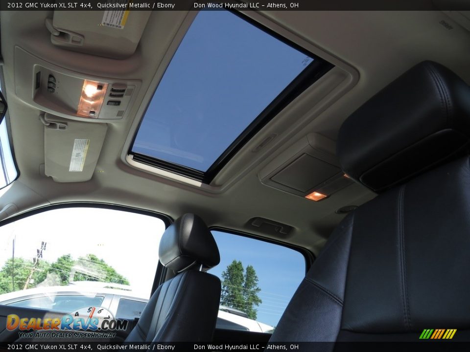 2012 GMC Yukon XL SLT 4x4 Quicksilver Metallic / Ebony Photo #2