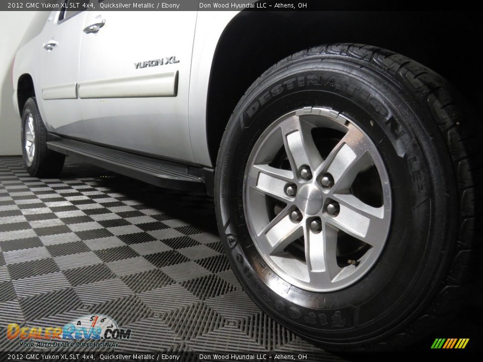 2012 GMC Yukon XL SLT 4x4 Quicksilver Metallic / Ebony Photo #4