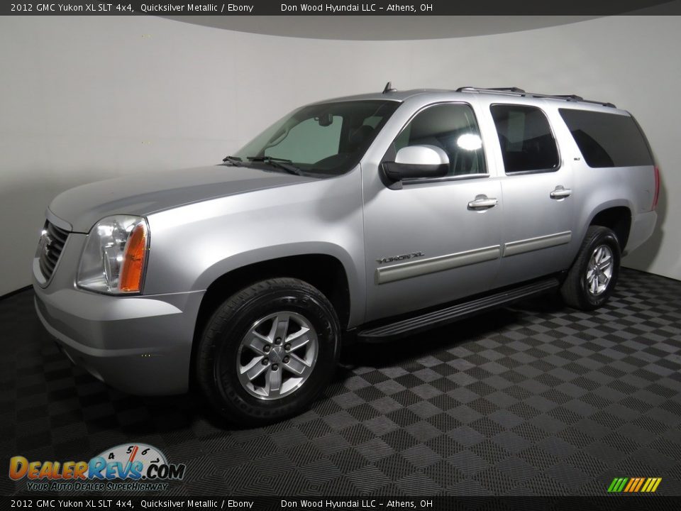 2012 GMC Yukon XL SLT 4x4 Quicksilver Metallic / Ebony Photo #8