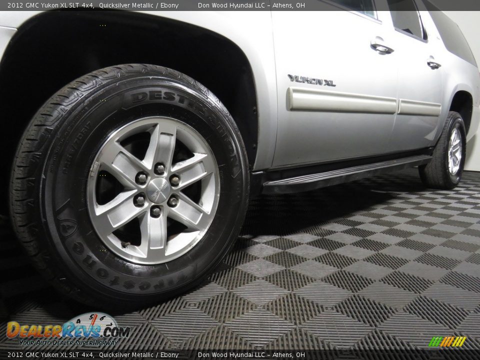 2012 GMC Yukon XL SLT 4x4 Quicksilver Metallic / Ebony Photo #9